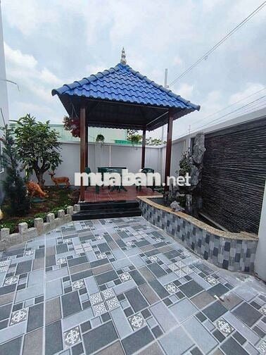 VILLA SÂN VƯỜN 210M2 FULL THỔ CƯ GẦN KHU CÔNG NGHIỆP CẦU TRÀM 
