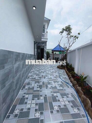 VILLA SÂN VƯỜN 210M2 FULL THỔ CƯ GẦN KHU CÔNG NGHIỆP CẦU TRÀM 