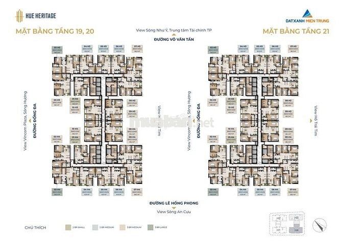 BÁN GẤP CĂN HỘ 2PN TẠI HUẾ HERITAGE - GIÁ NGOẠI GIAO