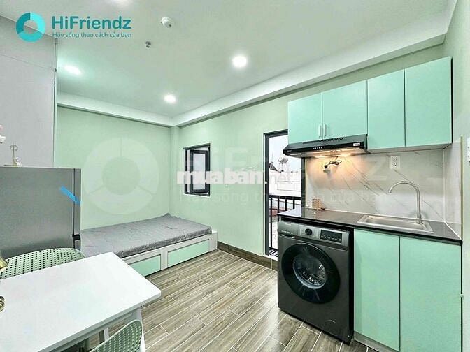 STUDIO CAO CẤP ĐẦY FULL NỘI THẤT MÁY GIẶT RIÊNG NGAY GIỮA TRUNG TÂM GV