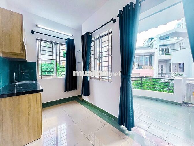 ✅Căn hộ Ban công 45m2, Chu Văn An sát bên Học Viện Cán Bộ Bthanh