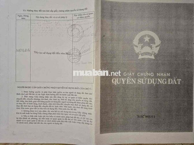 Cần bấn gấp miếng đất ở Củ Chi CHÍNH CHỦ CÔNG CHỨNG