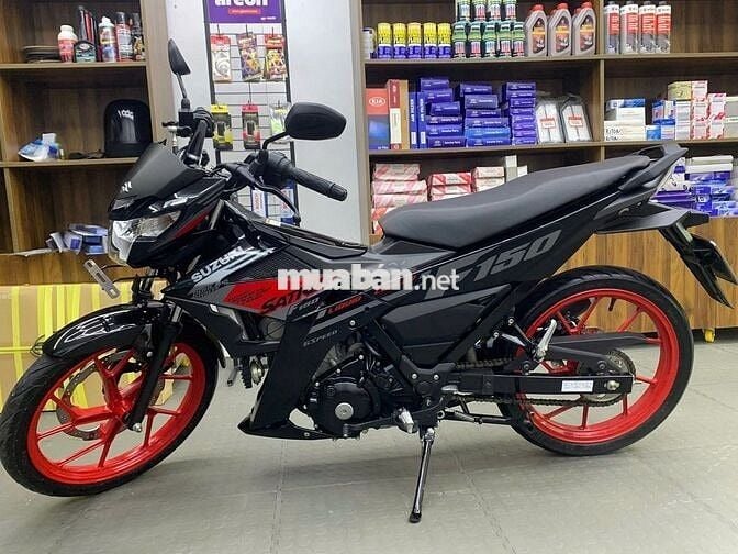 Suzuki Satria F150 2022 Đen Đỏ 7000 km