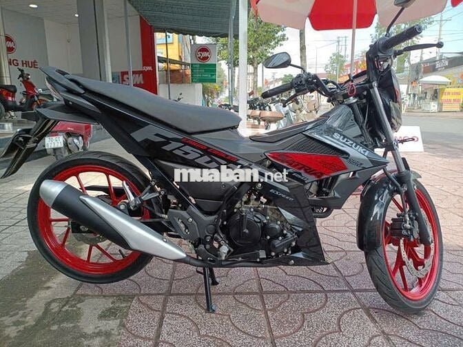 Suzuki Satria F150 2022 Đen Đỏ 7000 km