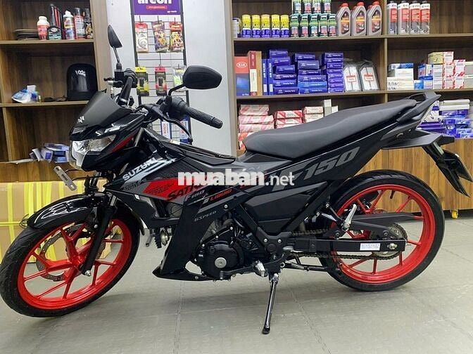 Suzuki Satria F150 2022 Đen Đỏ 7000 km