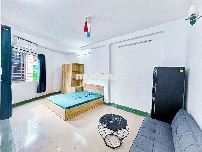 ✅Căn hộ Ban công 45m2, Chu Văn An sát bên Học Viện Cán Bộ Bthanh