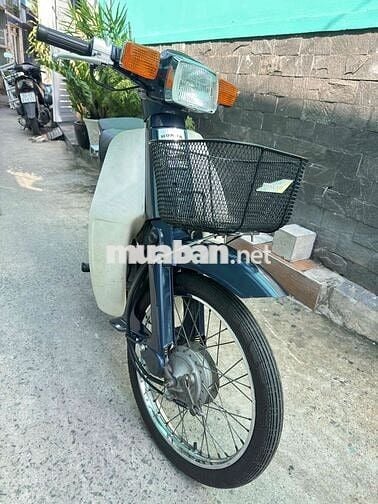 Honda Cub 70 Custom Xanh trắng