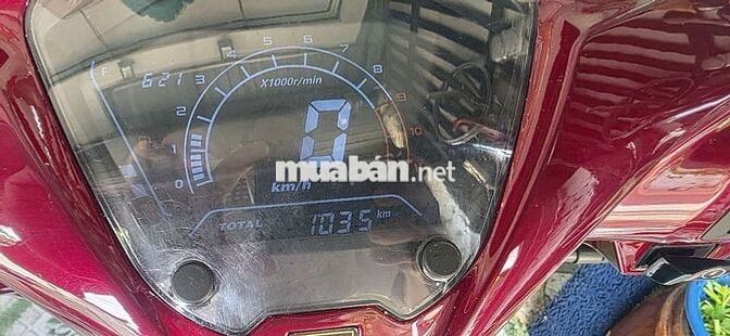Detech 50cc màu Đỏ 1000km