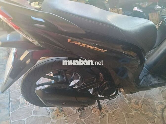 Honda Vision 2021 Đen Smartkey