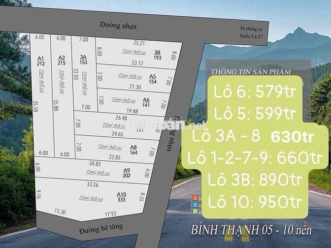 ĐẤT BÌNH THẠNH - ĐỨC TRỌNG (cũ)