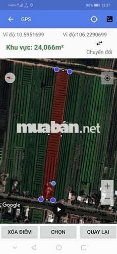BÁN ĐẤT MẶT TIỀN ĐƯỜNG KÊNH 24