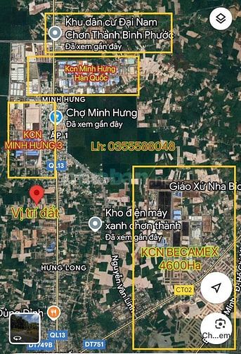 Giá rẻ bất ngờ!!!🔥Chỉ 239TR sở hữu ngay 240m² đất gần KCN Chơn Thành