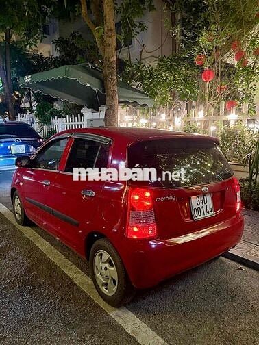 KIA Morning 2008 Số tự động Đỏ