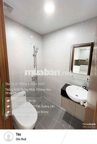 Share tiền siêu rẻ: Căn hộ 2PN - 2WC Bcons City Làng ĐH giảm còn 6TR