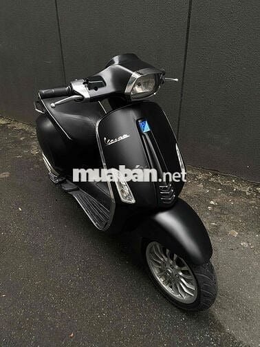 Vespa Sprint iGet ABS Đen nhám crom sprint125