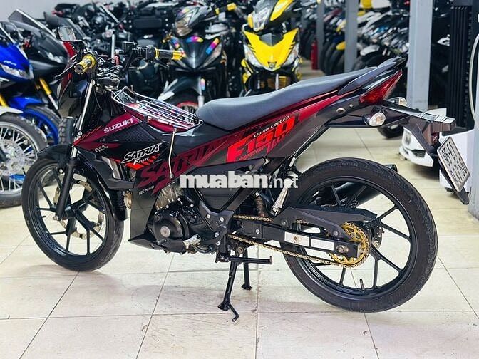 XE MÁY THỊNH PHÁT- SATRIA 150 ĐỎ MẬN LƯỚT ĐẸP 2022