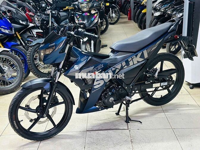 XE MÁY THỊNH PHÁT- RAIDER 150 XANH SẦN ĐẸP 2020