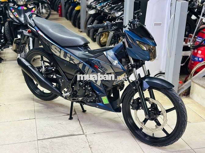 XE MÁY THỊNH PHÁT- RAIDER 150 XANH SẦN ĐẸP 2020