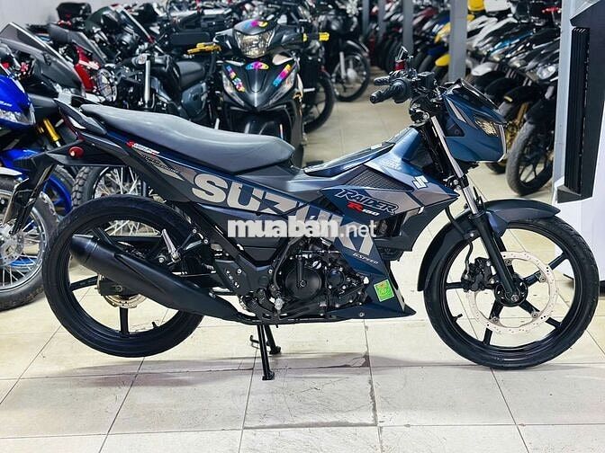 XE MÁY THỊNH PHÁT- RAIDER 150 XANH SẦN ĐẸP 2020