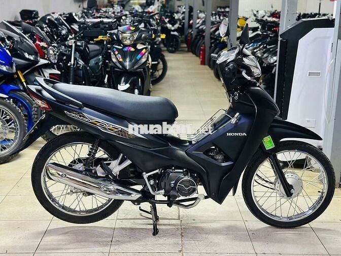 XE MÁY THỊNH PHÁT- WAVE A 110 ĐEN NHÁM 2024 LƯỚT