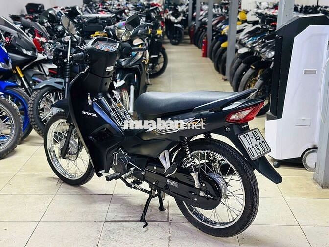 XE MÁY THỊNH PHÁT- WAVE A 110 ĐEN NHÁM 2024 LƯỚT