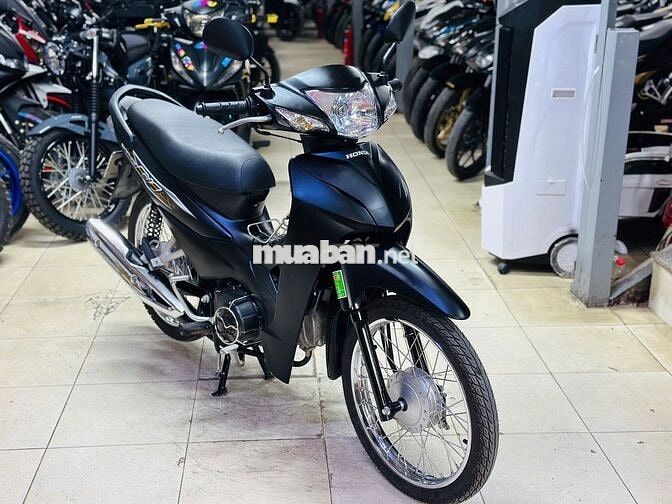 XE MÁY THỊNH PHÁT- WAVE A 110 ĐEN NHÁM 2024 LƯỚT