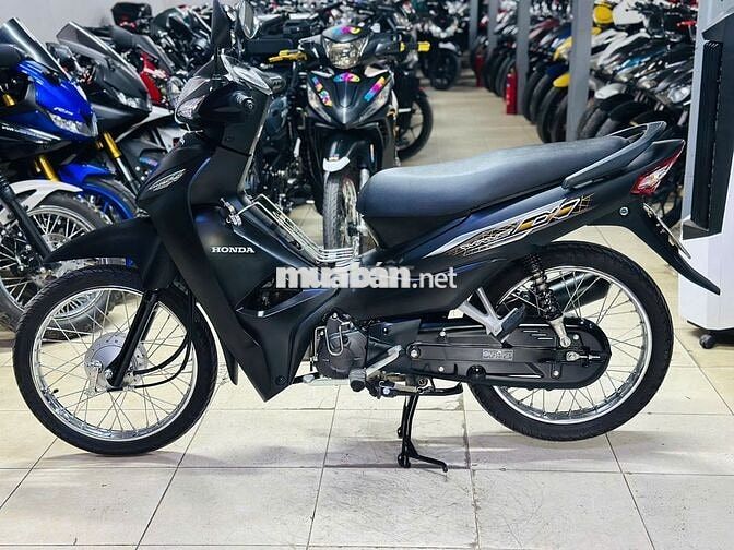 XE MÁY THỊNH PHÁT- WAVE A 110 ĐEN NHÁM 2024 LƯỚT