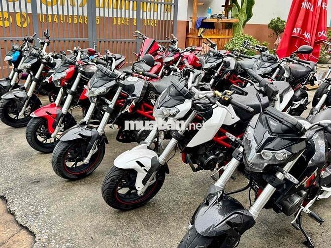 Benelli TNT 125 Đỏ, Đen, Xám