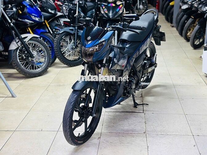 XE MÁY THỊNH PHÁT- RAIDER 150 XANH SẦN ĐẸP 2020