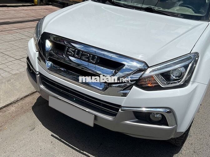 Isuzu Mu-x 2020 số sàn máy dầu, màu trắng