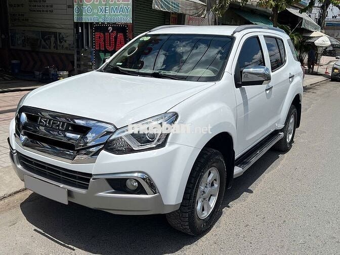 Isuzu Mu-x 2020 số sàn máy dầu, màu trắng