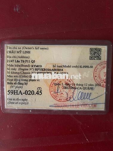 Kymco Kpie 50cc 2022 Bstp xe đẹp máy cực êm