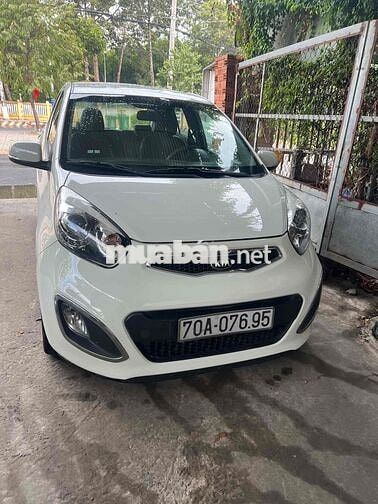 Kia Morning 2014 Trắng Tự động