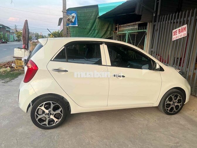 Kia Morning 2014 Trắng Tự động