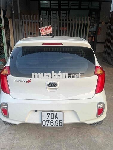 Kia Morning 2014 Trắng Tự động