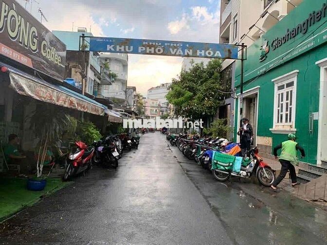 Góc 2MT Bình Thới 8x15m- 4 tầng P10 Q11