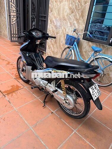 Honda Wave 110 Xanh Đen Bạc