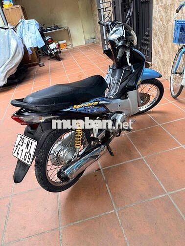 Honda Wave 110 Xanh Đen Bạc