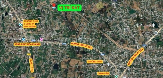 Bán đất tích sản lâu dài Đức Hòa, Long An. Chưa đến 8 triệu/m2, SHR