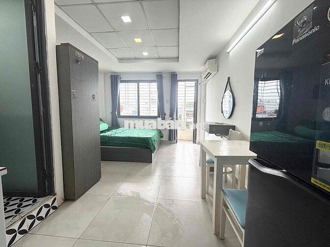 STUDIO BAN CÔNG LỚN - FULL NỘI THẤT MỚI  NGAY TRUNG TÂM PHÚ NHUẬN