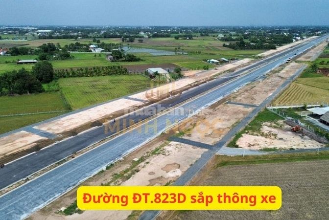Bán đất tích sản lâu dài Đức Hòa, Long An. Chưa đến 8 triệu/m2, SHR