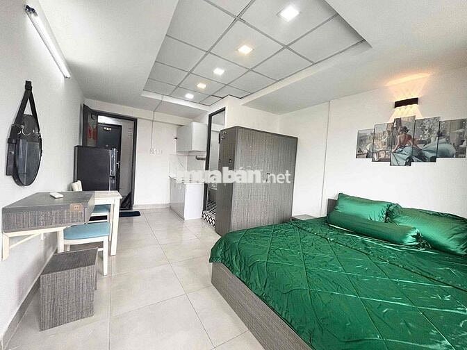 STUDIO BAN CÔNG LỚN - FULL NỘI THẤT MỚI  NGAY TRUNG TÂM PHÚ NHUẬN