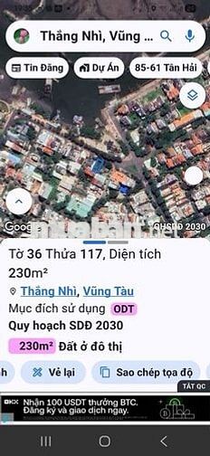 Bán đất biệt Thự . Tôn Đức Thắng siu Đẹp 