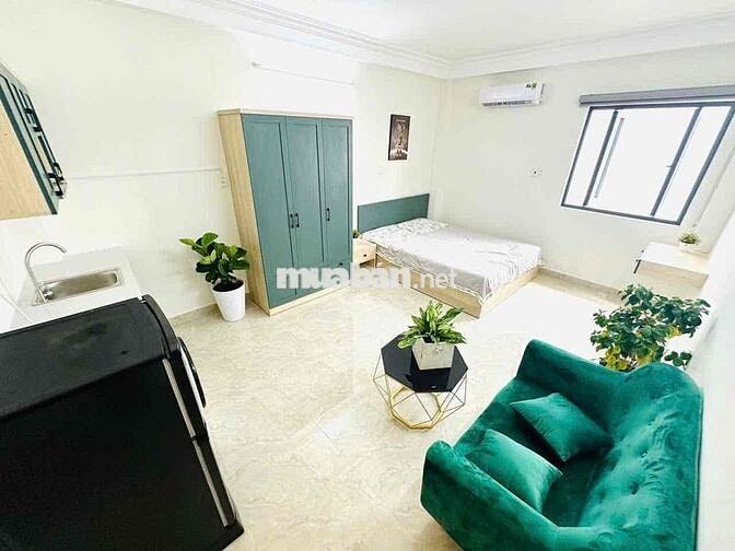CHO THUÊ PHÒNG TRỌ SIÊU RỘNG, CHỢ BÀ CHIỂU, GIÁP Q1, FULL NỘI THẤT