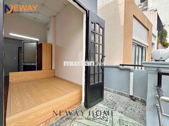 2 PHÒNG NGỦ NGAY LUỸ BÁN BÍCH ĐẦY ĐỦ NỘI THẤT CÓ BAN CÔNG MỚI XÂY 100%