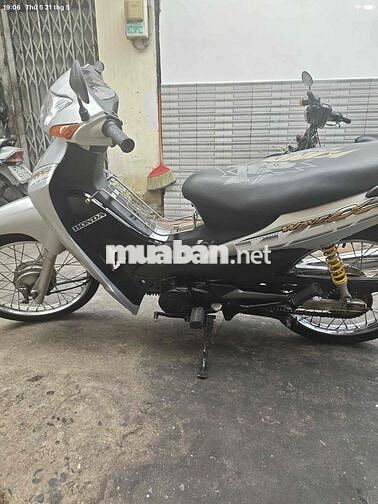 Wave 50cc Bạc cho học sinh đi học khỏi bằng lái