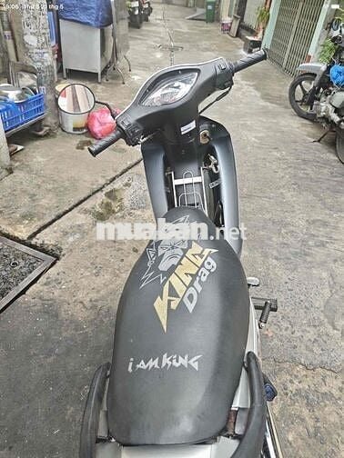 Wave 50cc Bạc cho học sinh đi học khỏi bằng lái