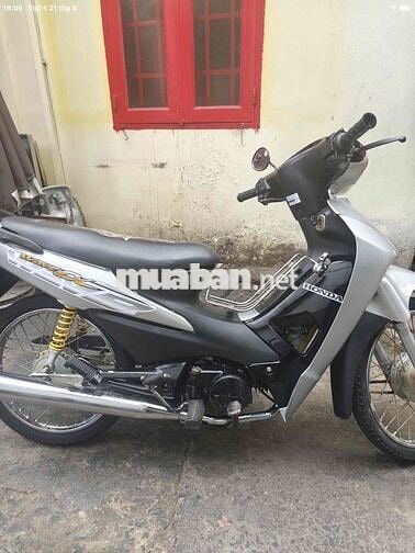 Wave 50cc Bạc cho học sinh đi học khỏi bằng lái