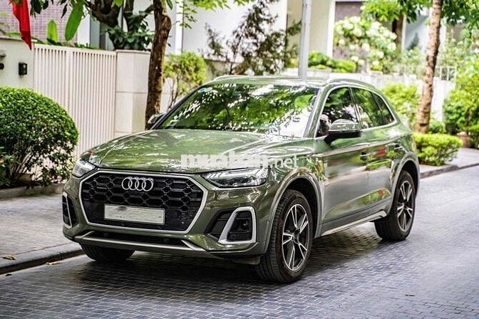 Audi Q5 S-Line 2021 Xanh rêu 36.000 km