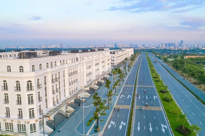 Chính chủ bán liền kề AVENUE Garden Đại lộ Tây Thăng Long 145m2x6 tầng